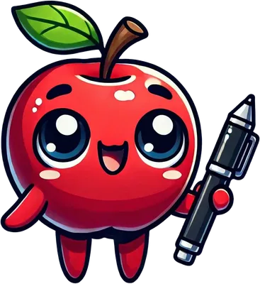 Apple Pen - funny novelty design on shirts, mugs & more