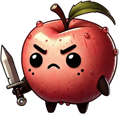 Bad Apple - funny novelty design on shirts, mugs & more