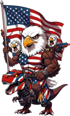 Merica - funny novelty design on shirts, mugs & more