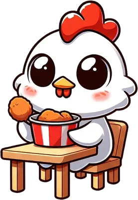 Mmmm, Chicken - funny novelty design on shirts, mugs & more