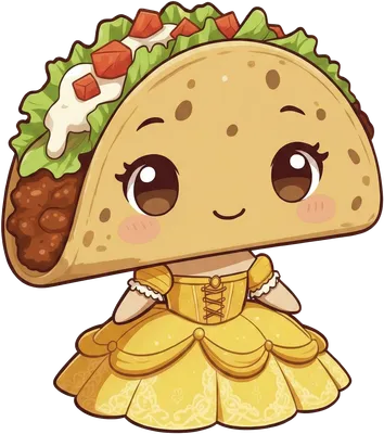 Taco Belle - funny novelty design on shirts, mugs & more